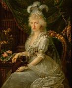unknow artist Luise Marie Amelie Theresia von Bourbon, Prinzessin von Neapel-Sizilien Spain oil painting artist